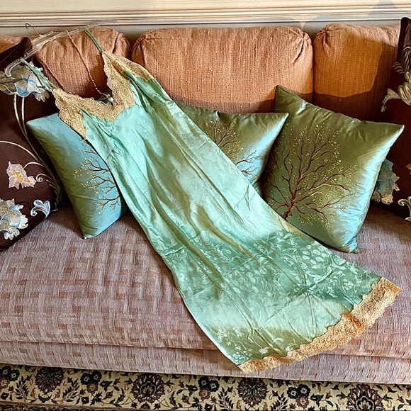 ๐บ๐HP๐๐บ NWT Spell & The Gypsy Ocean Lace Slip Dress - Picture 9 of 16